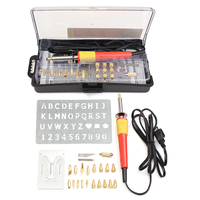 30w 110v bois conseils set pyrogravure brûlant de stylo art artisanat outils kit numéro de 39 caractères alphabet