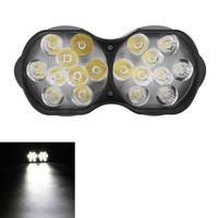 30W 18 LED 9 / 85V 3000Lm 6000K phares de moto en alliage daluminium