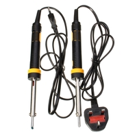 30W 220V Watt fer à souder électrique soudure EU / UK Plug tête de fer à cheval