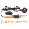 30W pyrogravure outil bois brûlant bois brûlant stylo avec 24 conseils + stand