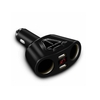 3.1A double usb chargeur de voiture allume-cigare 120 W puissance support affichage courant volmètre