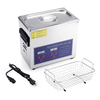 3.2L 120W nettoyeur à ultrasons minuterie numérique en acier inoxydable bijoux de bain lunettes montre machine de nettoy