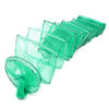 3.2m Long Tube Nylon Mesh Crabe Écrevisse Homard Crevettes Crevettes Anguille Piège Vif Net Appât Pot De Pêche