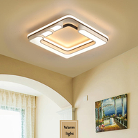 32W Plafonnier Moderne Lumière Mount Carré Mode Salon Super Lumineux