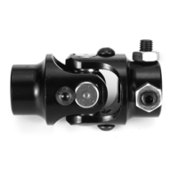 3/4 "-36 cannelure x 3/4" DD noir arbre de direction universel tige en U tige de rat de colonne