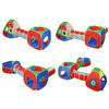 3/4 / 5PCS 3 en 1 Tente de jeu pour enfants avec tunnel de rampement intérieur Hole Trou de lancement ＆ Cadre de tir ＆ T