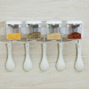 3/4 Grilles Assaisonnement Conteneur De Stockage Cuisine Tenture Murale Condiment Porte-épices
