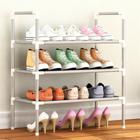 3/4/5/6 niveaux étagère à chaussures organisateur de stockage étagère de support support darmoire portable