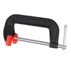 3/4/6 pouce Heavy Duty Ajuster le travail du bois C Clip malléable double tête G pince support de montage de bureau