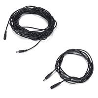 3/5 / 10m DC 12V câble dextension dalimentation cordon 5.5x2.1mm fil de prise pour caméra CCTV