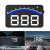 3.5 `` voiture HUD affichage tête haute vitesse OBD2 RPM température de leau alarme multiple code de défaut clair