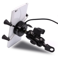 3.5-6 pouces Téléphone GPS Titulaire USB Chargeur Moto Scooter WUPP 3 Couleurs