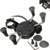 3.5-6.5inch 2A Quick Charge Phone GPS Support de guidon X-Style Motorcycle Car USB Port