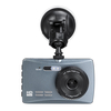 3.5 pouces HD 170 degrés double objectif voiture DVR caméra avant et arrière Kit enregistreur de caméra de tableau de bo