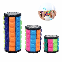3/5/7 couches Fidget jouet magique Cube Puzzle casse-tête pour adultes cylindre rotation main jeu tour Puzzle cadeau pou