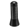 3.5cm 1.38 pouces Mini antenne antenne stubby courte de voiture en fibre de carbone noir universel noir