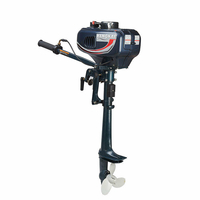 3.5HP 2 temps moteur hors-bord de bateau à moteur WaterlAir système de refroidissement