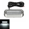 3.5inch Blanc 27 LED Marine Acier inoxydable sous l