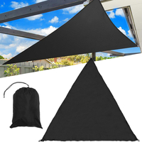 3/5M Extra Heavy Duty Shade Sail Sun Canopy Outdoor Triangle Garden Yard Auvents Summer Parasol de voiture