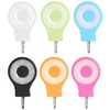 3.5mm Jack Smart Selfie LED Lampe de poche pour appareil photo pour IOS Android Samsung Xiaomi