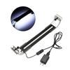 3.5W 25cm Réglable 2835 LED Réservoir De Poissons Daquarium Super Slim Light Lampe Noir