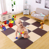 3/6 / 12Pcs 30x30cm Soft Tapis de sol en mousse Interlocking Kids Gym Exercise Play Mat