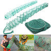 3.6M 5M Long Tube Nylon Maille Écrevisse Homard Catcher Piège En Direct Filet De Pêche Anguille Crevette Crevette