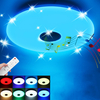 36W 85-265V LED RGB Music Lampe de plafond intelligente APP + télécommande fonctionne avec Google Home / Alexa