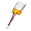 3.7V 50mAh 1S Mini LiPo Batterie Molex 2P 1.25mm connecteur 10mm 1.55g pour Tygzs M1 KFPLAN KF606 Vapor RC avion