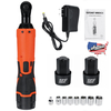 3/8 `` 12V 65N.m outil de clé à angle droit à cliquet électrique sans fil avec 2 pièces Batterie