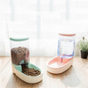 3.8L Automatique Pet Cat Feeder Abreuvoir Distributeur De Nourriture Chats Fournitures Plat Bol