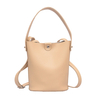 3.8L femmes sac de seau en cuir PU portable sac à bandoulière loisirs sac de voyage en plein air