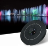 3.8W pompe de fontaine solaire extérieure LED panneau flottant dénergie solaire de cercle avec Colorful lumières po
