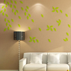 3d laisse stickers muraux 3 pièces 10 couleurs acryliques chambre de la maison mur du salon stickers décoration 