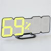 3D LED Horloge Numérique 115 Couleurs Température Humidité Affichage Bureau Mur Alarme Décor À La Maison Réveil Horloge