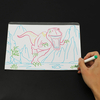3D Magic Flashing planche à dessin dinosaure jeu pour enfants enfants jouets éducatifs de Noël