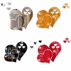 3D miroir amour coeurs sticker mural décalcomanie bricolage maison chambre Art mural décor amovible