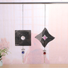 3D métal suspendus carillons éoliens maison jardin décor Spinner Batterie moteur cadeaux