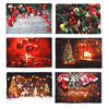 3D noël tenture murale tissu Photo fond tissu suspendu peinture tapisserie décoration murale couverture photographie déc