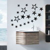 3D Star Multi-color DIY Shape Mirror Wall Stickers Accueil Wall Bedroom Office Decor