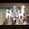 3DAmovibleEtancheJoyeuxNoëlCerf Sculpture Mur Fenêtre Décor Autocollant pour Maison Festiv