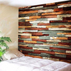 3D Art Décorations Brique Pierre Imprimer Motif Couvre-Lit Tenture Murale Tapisserie Home Room Decor