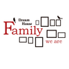 3D Photo Frame Wall Sticker Famille Maison De Rêve Décoration Art Bureau Home Decor