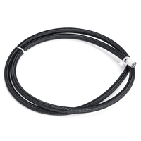 3FT AN3 AN4 AN6 AN8 AN10 Tuyau de carburant Tuyau de conduite de gaz dhuile PTFE Nylon Tuyau en acier inoxydable