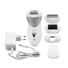 3in1 lime électrique rechargeable pied de la peau mort callosités épilateur épilateur cheveux rasoir trimmer