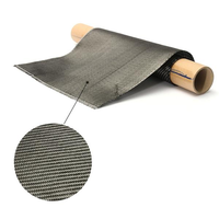 3k 36x91cm noir vrai fibre de carbone fibre de tissu tissu twill uni-directionnel tissage pour vélo de voiture