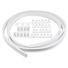 3M Flexible Plafond Rideau Voie Pliable Fenêtre Rod Rail Droite Courbe Douche