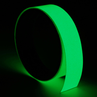 3m x 12/15/20/30/40/5/100mm ruban lumineux auto-adhésif brillant dans le noir scène de sécurité décor à la maison
