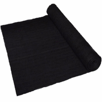 3mm a activé le tissu 1x1m dépurateur de climatiseur de filtre à charbon actif