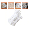 3mm ronde élastique Bande corde corde oreille suspendue bricolage artisanat couture 10/20 / 50m